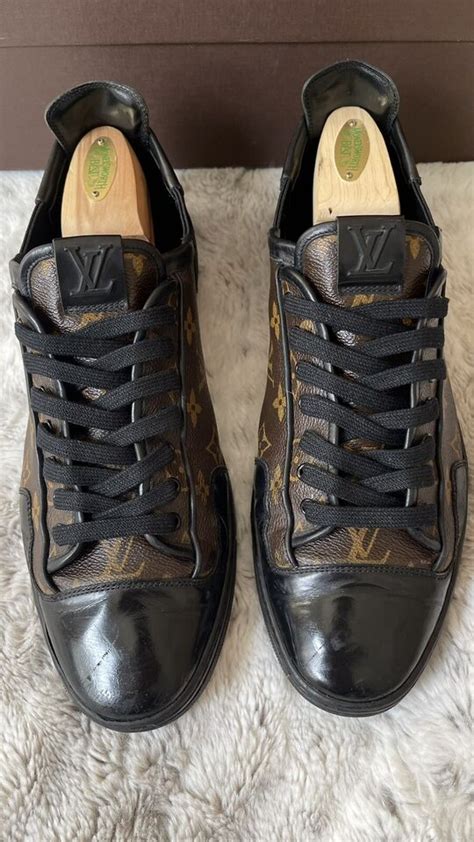 louis vuitton slalom sneaker ebay|Louis Vuitton Slalom Low Top Brown LV Monogram logo PVC .